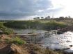 Alter Steg über den Lilongwe-Fluss Steg